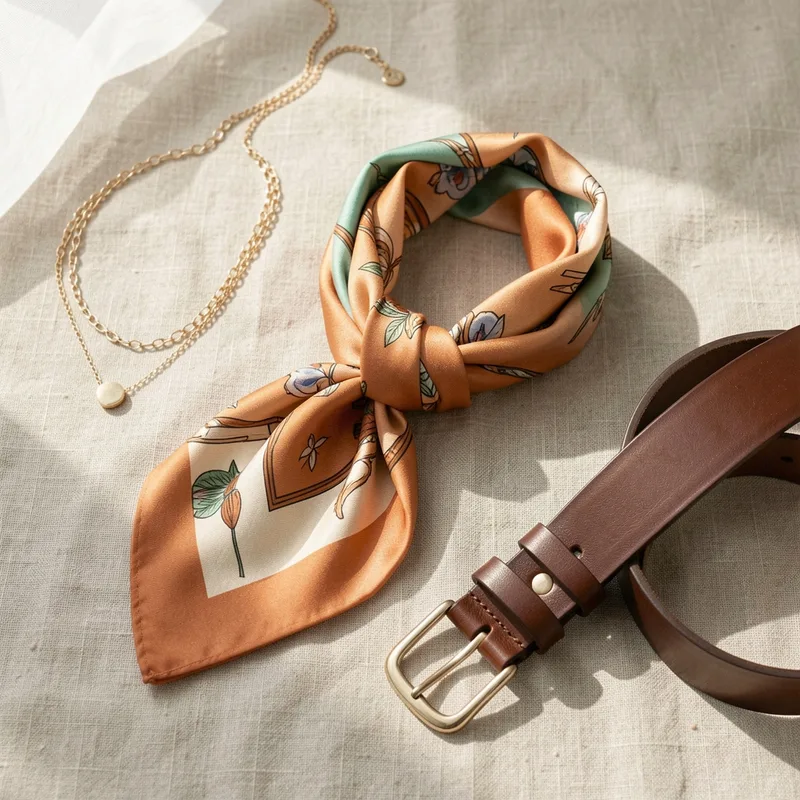 Nouer un foulard : les façons qui changent une tenue